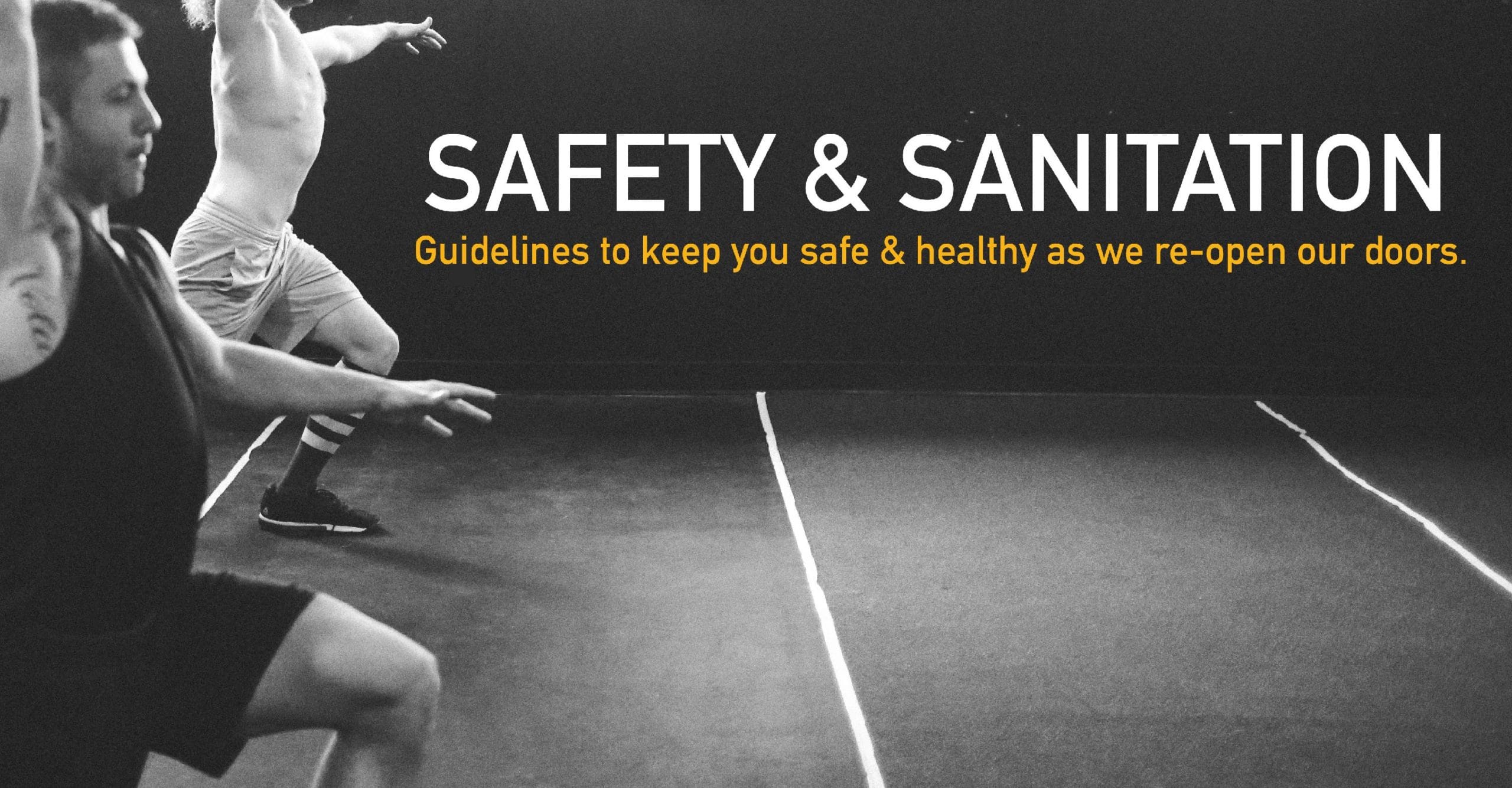 Safety & Sanitation at CrossFit Helix