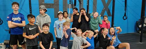 Kids getting active